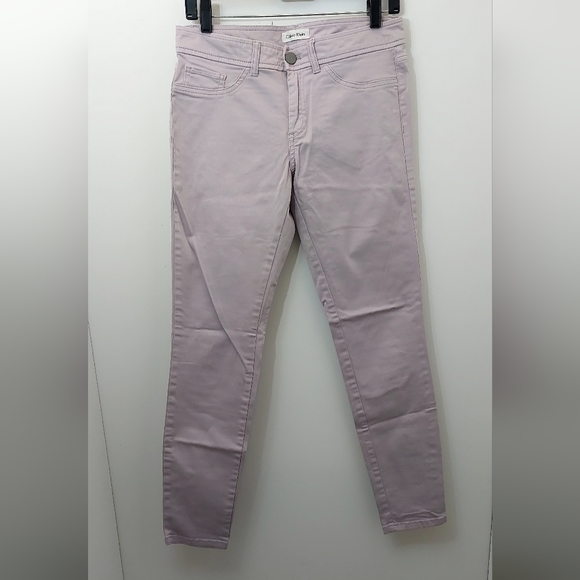 Calvin Klein Women's Size 4 Pants Chino Pant Light Lilac - Picture 2 of 10